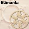 DECOLE humania NR[X^[ zCg yF(^Cv)Fhumania-coaster-whitez
